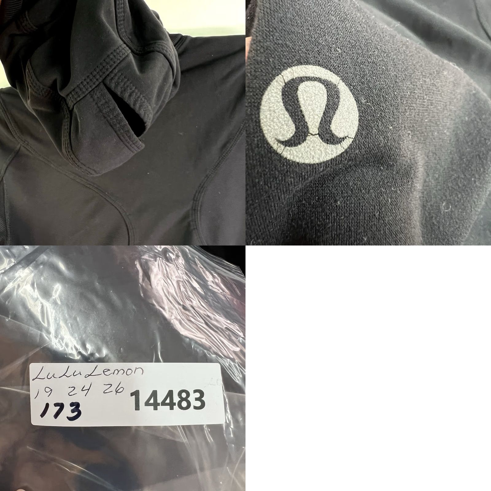 Lululemon LULULEMON Winter Sprinter Hooded Zip Sweatshirt Womens Size S Black Size S / US 4 / IT 40 - 8 Thumbnail