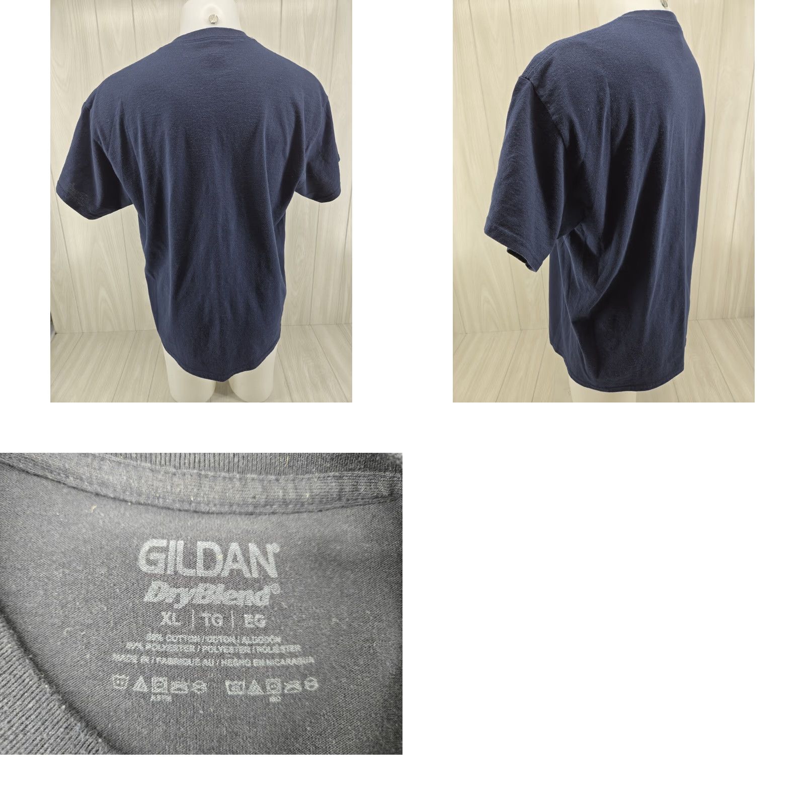 Gildan San Joaquin Memorial Panthers T-Shirt Blue Size XL Size US XL / EU 56 / 4 - 8 Thumbnail
