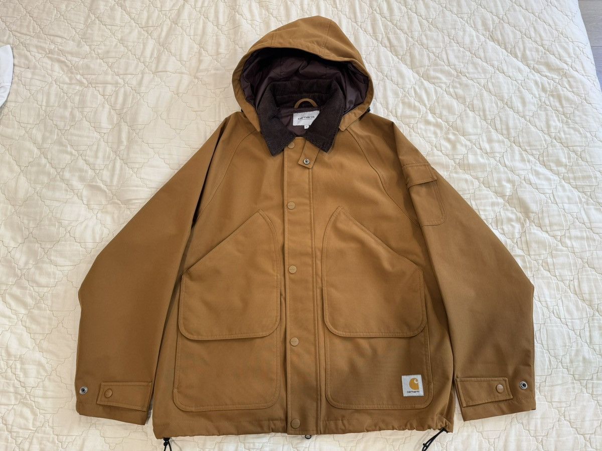Carhartt Wip Carhartt WIP Clarton Jacket Tobacco Brown Size Small Size US S / EU 44-46 / 1 - 3 Thumbnail
