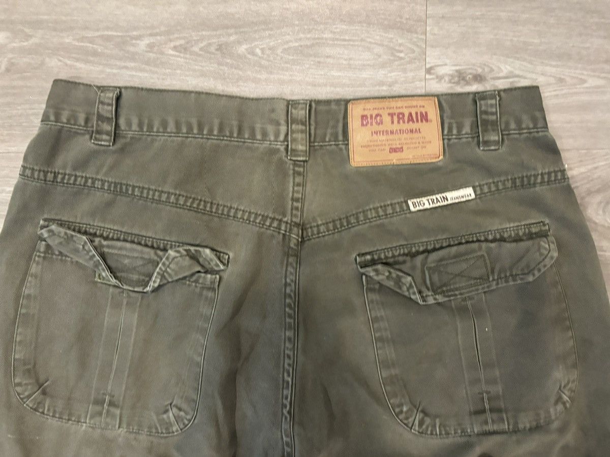 Levi's Big Train Green Cargos Size US 32 / EU 48 - 3 Thumbnail