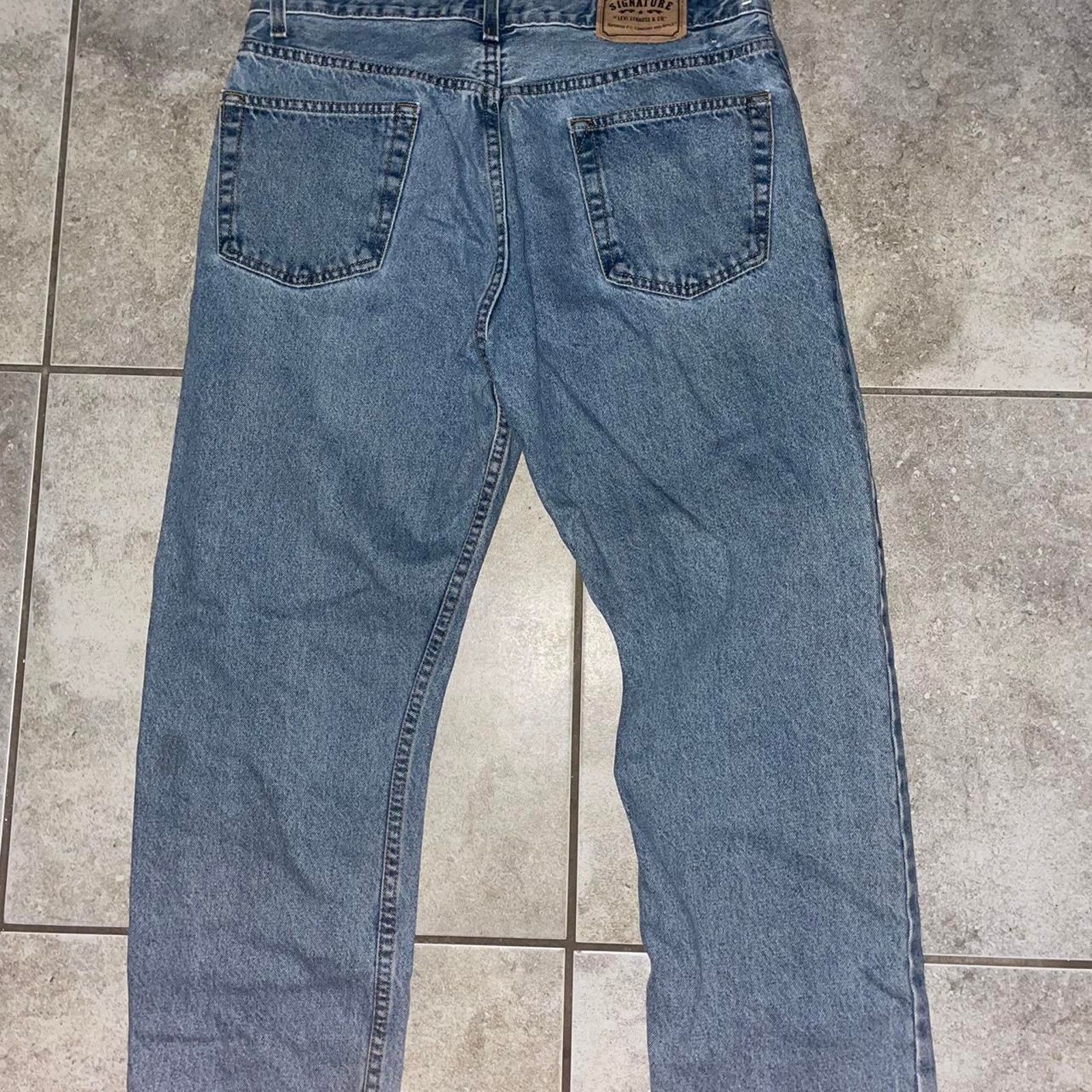 Levi's Levis signature range denim jeans Size 36" / US 14 / IT 50 - 2 Thumbnail