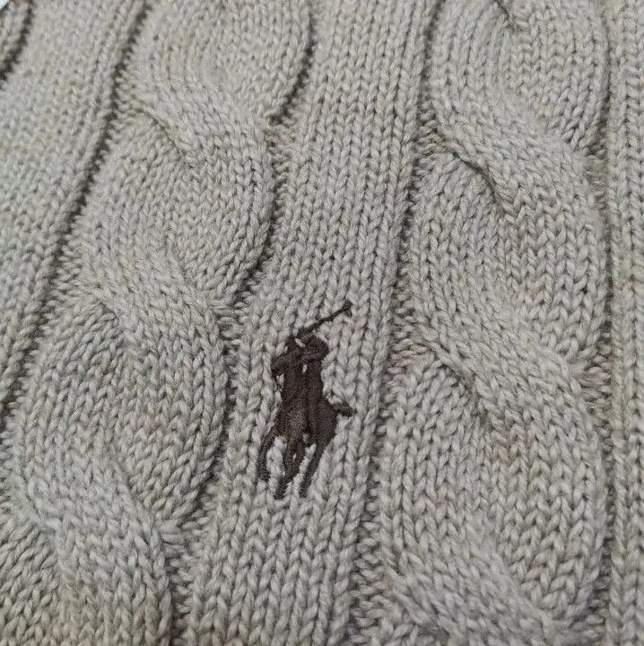 Polo Ralph Lauren Polo Ralph Lauren Cable Knit Logo Long. Size US L / EU 52-54 / 3 - 2 Thumbnail