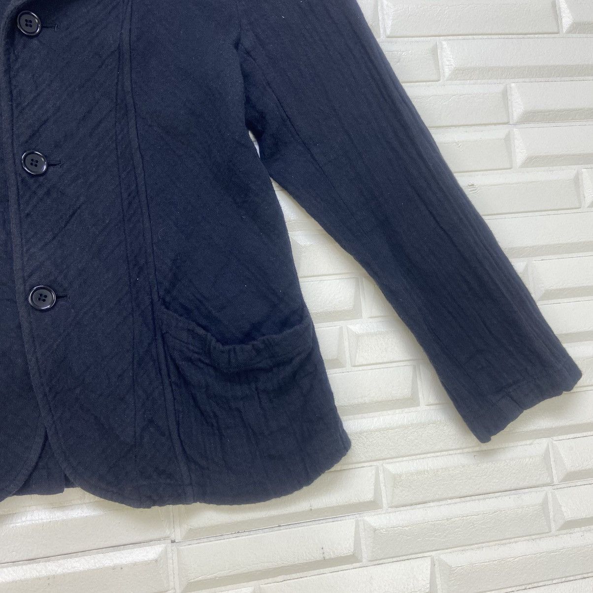 Issey Miyake Plantation by Issey Miyake Pleated Coat Blazer Size S / US 4 / IT 40 - 6 Thumbnail