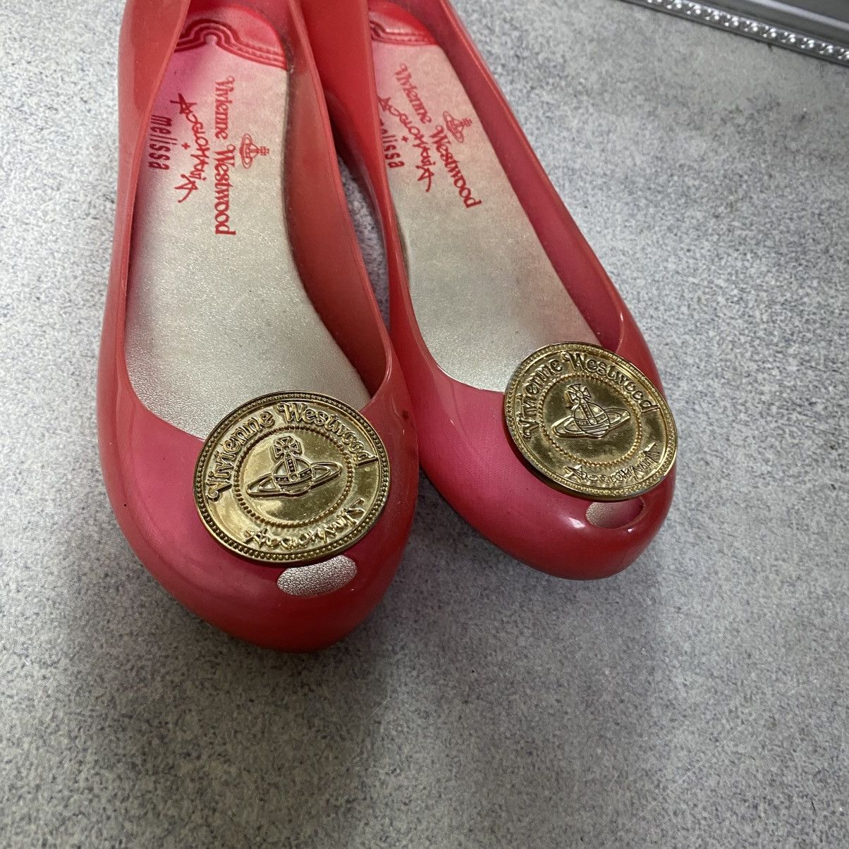 Vivienne Westwood Vivienne Westwood Melisa Anglomania Balet Orb Flats Size US 7 / IT 37 - 5 Thumbnail