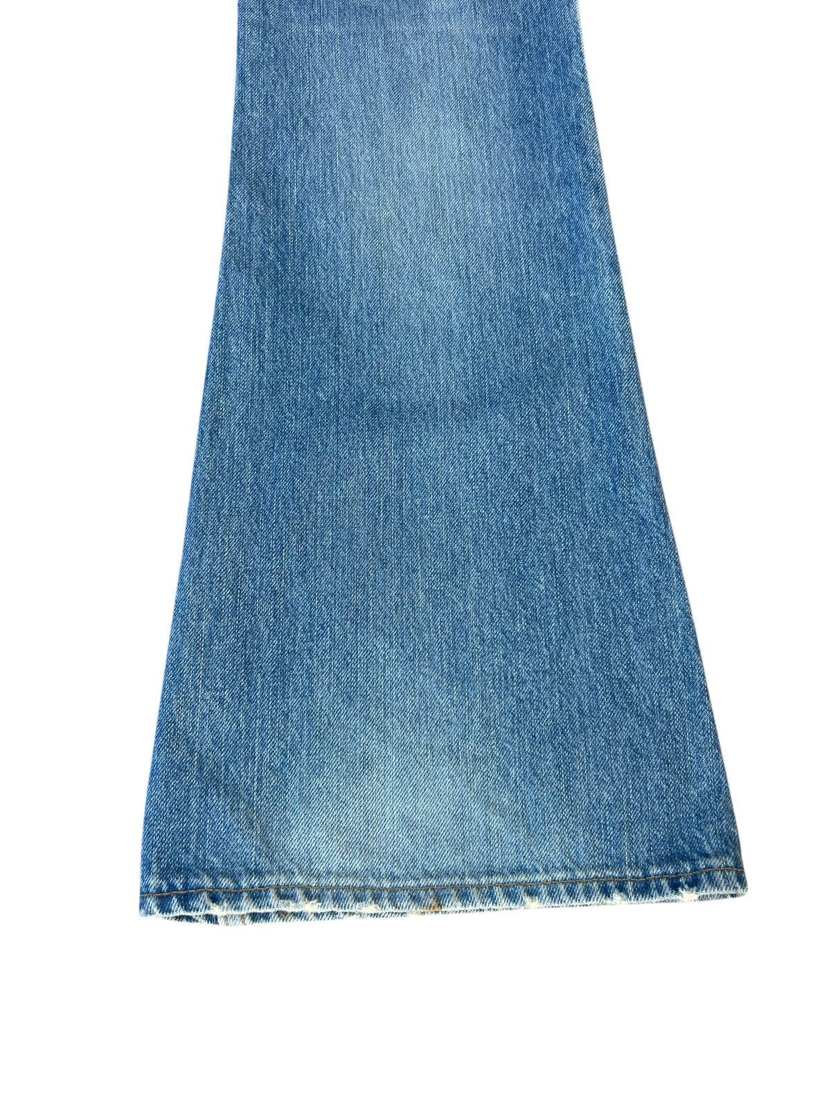 Vintage Mud Wash Back Bone Dirty Selvedge Denim Super Flare Jeans Size US 30 / EU 46 - 23 Thumbnail