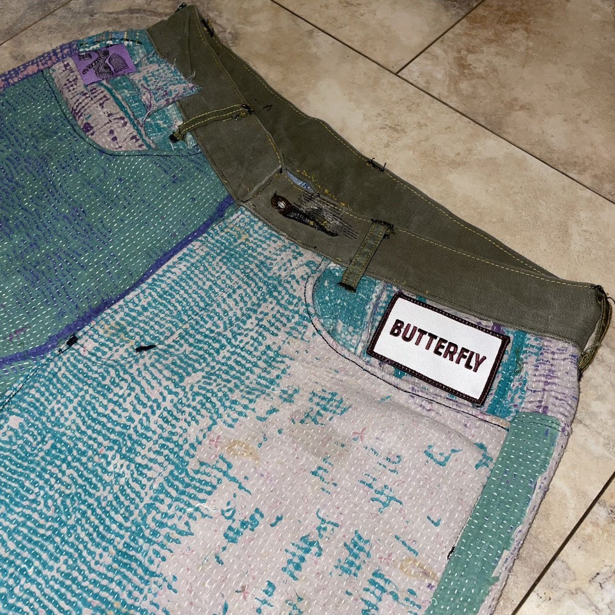Handmade 1 of 1 Custom Bizzrad Boro Patchwork Pants Size Large Size US 34 / EU 50 - 3 Thumbnail