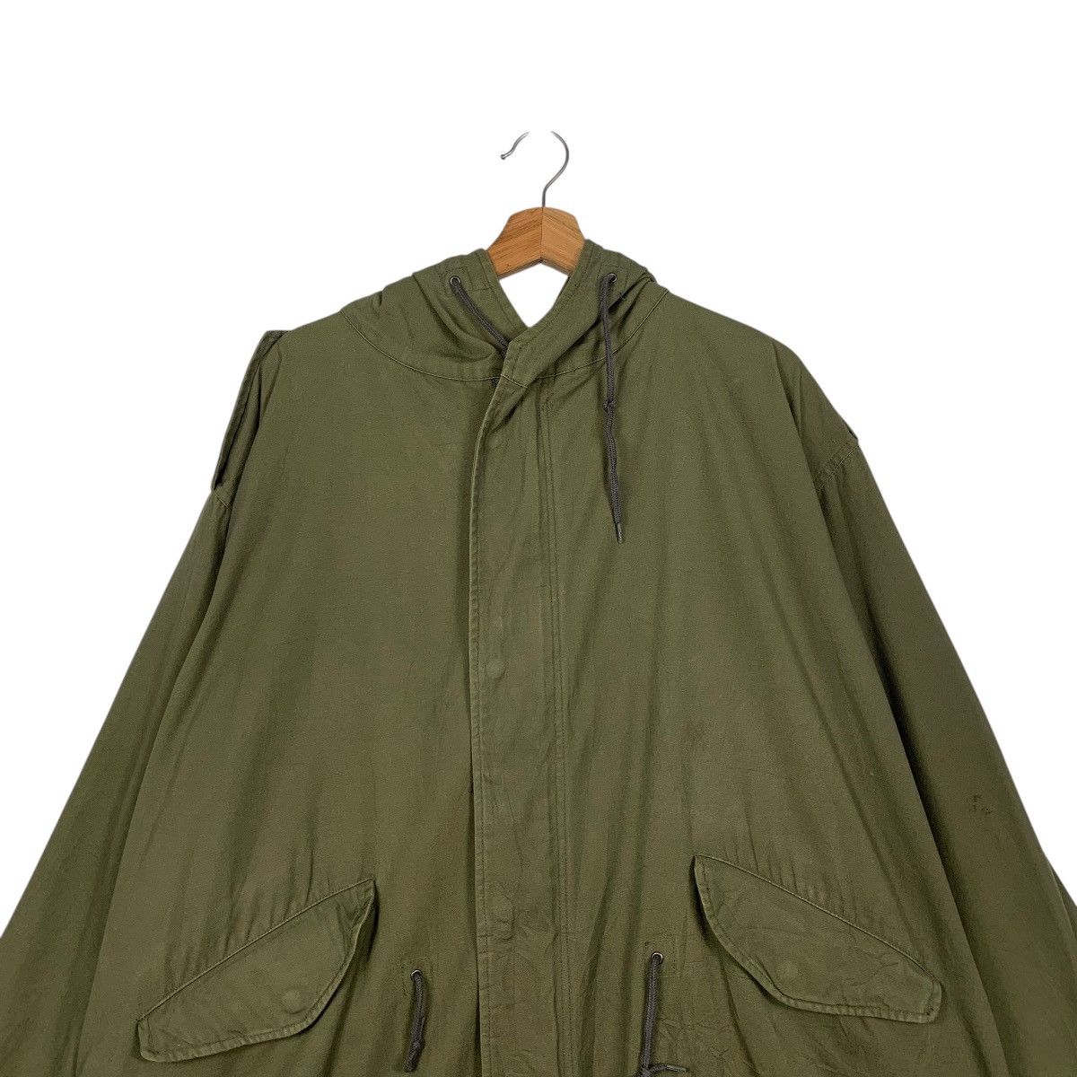 Japanese Brand Cab Clothing Military Parka Jacket Size US L / EU 52-54 / 3 - 2 Thumbnail