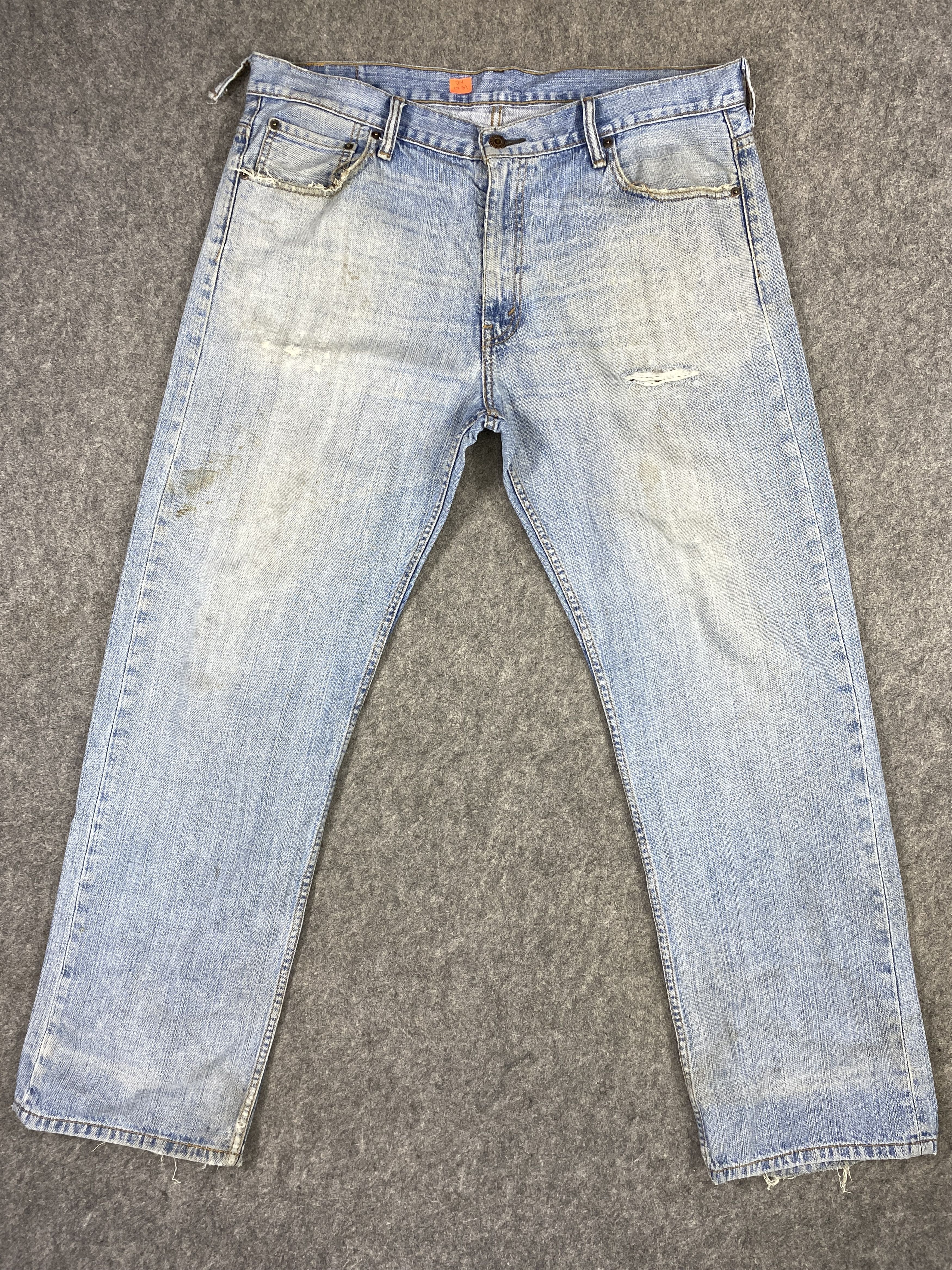 Levi's Light Blue Wash Vintage Levi's 569 39x32 Denim -JN1731 Size US 39 - 1 Thumbnail