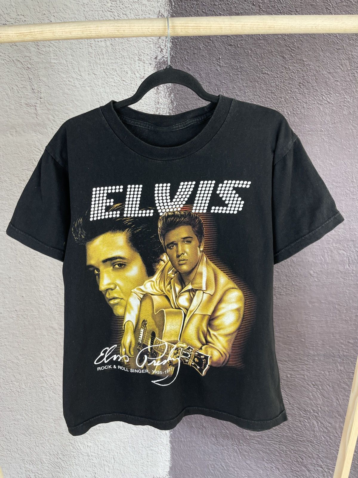 Band Tees Vintage Elvis Presley double side tee shirt Size US M / EU 48-50 / 2 - 3 Thumbnail