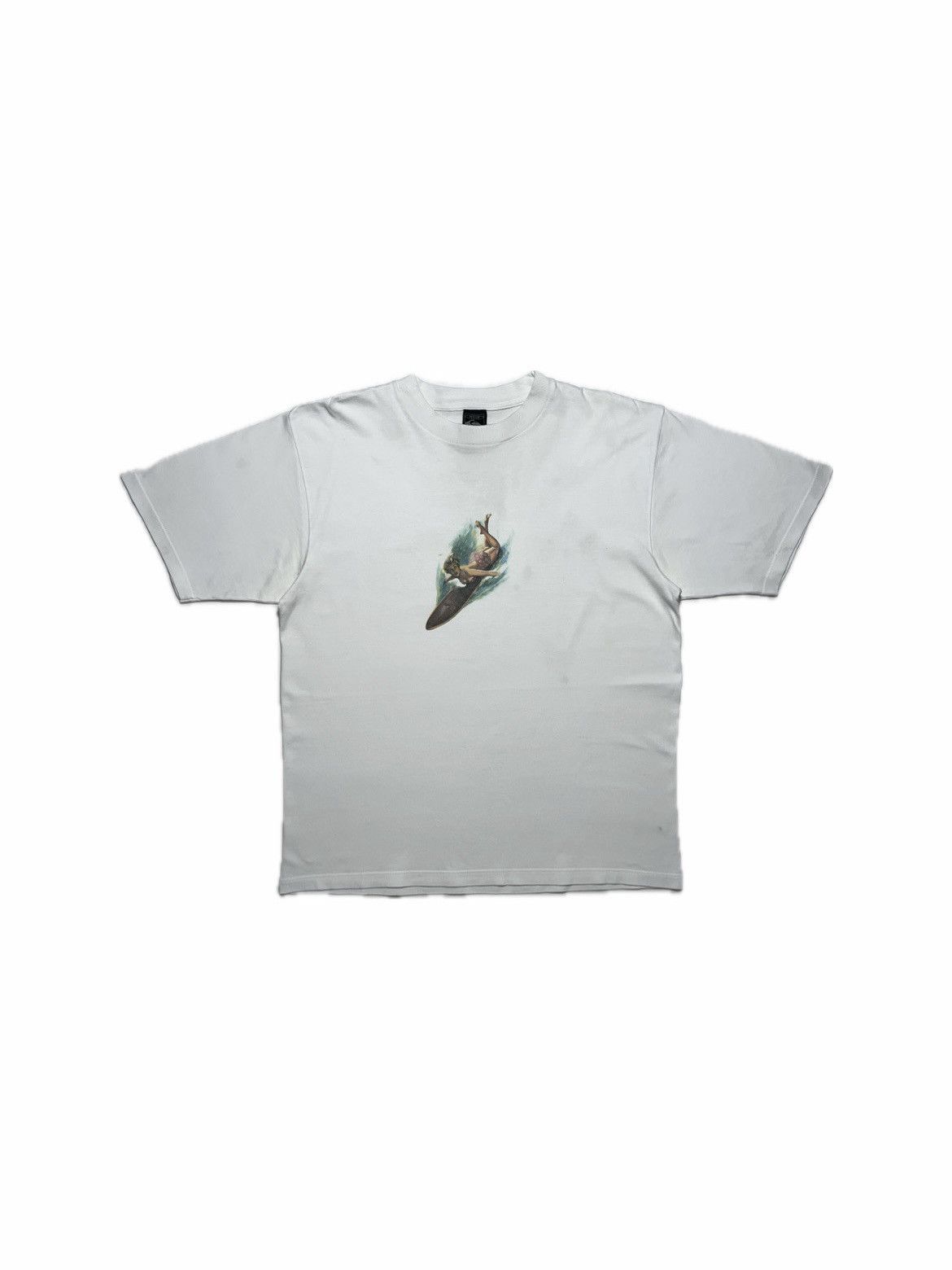 Quiksilver Vintage 90’s Quiksilver Archive Surf Style T- Shirt Size US M / EU 48-50 / 2 - 1 Thumbnail