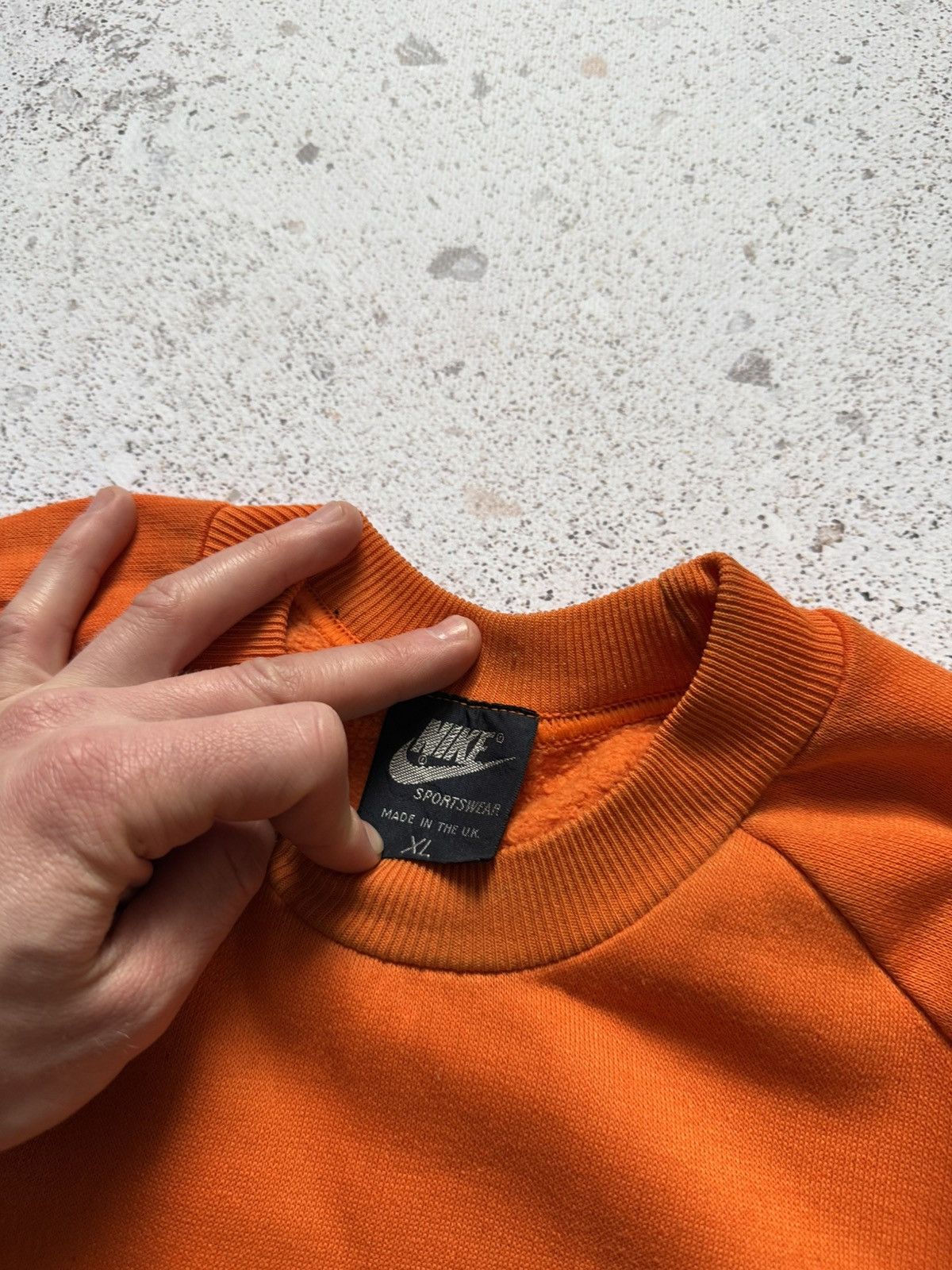 Nike Vintage 80s nike sweatshirt made in uk size xl Size US XL / EU 56 / 4 - 3 Thumbnail