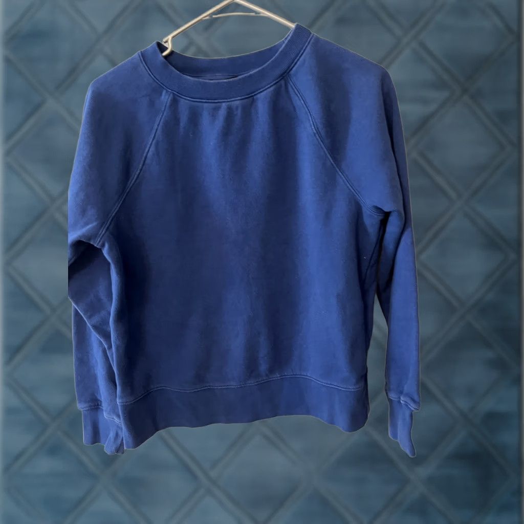 Banana Republic Banana Republic Oversized Blue Sweatshirt Small Women Size S / US 4 / IT 40 - 1 Thumbnail