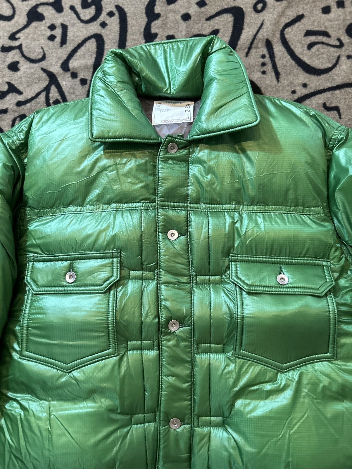 Sacai SACAI AW-22 Rip Stop Padded Jacket Size US L / EU 52-54 / 3 - 4 Thumbnail