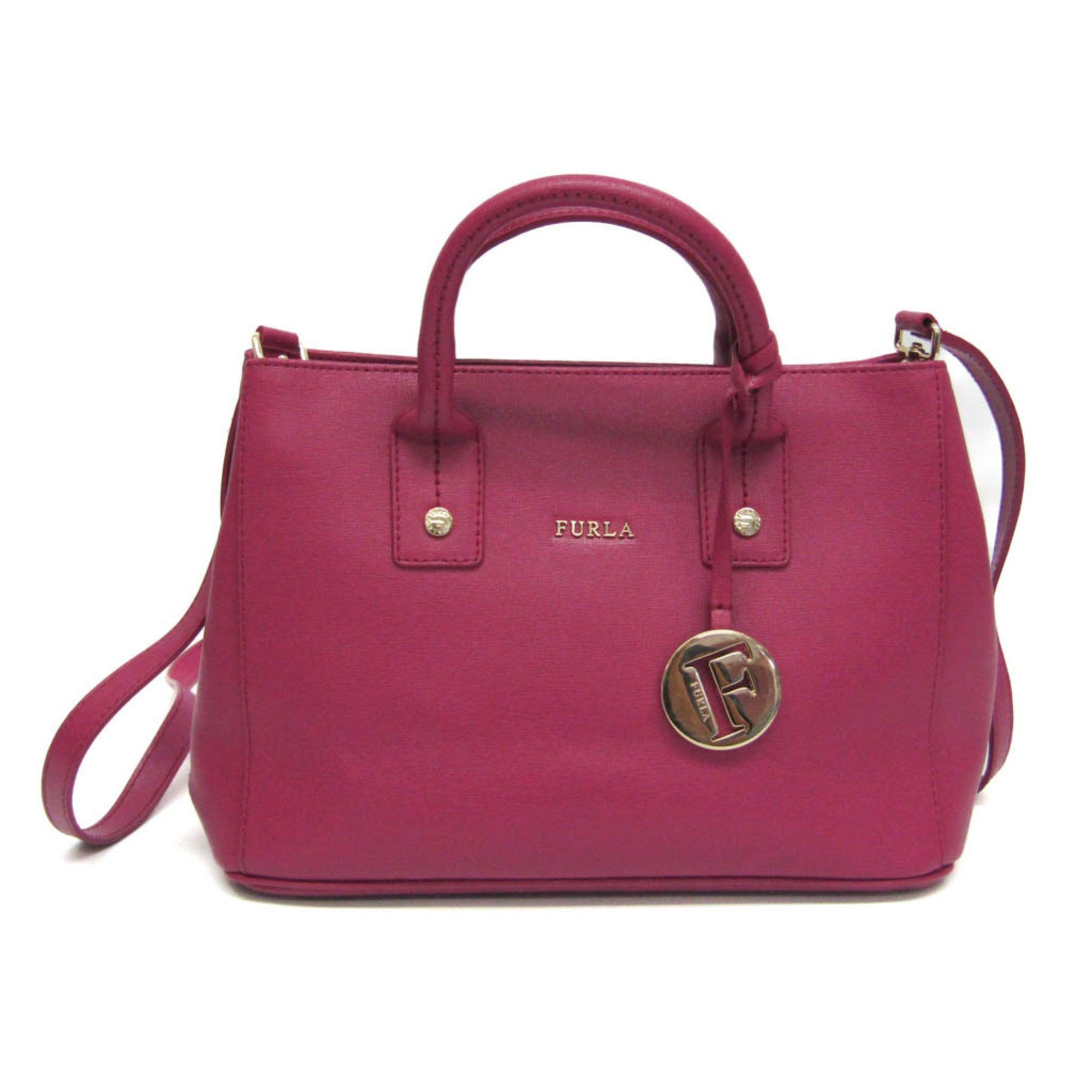 Furla Furla Linda Mini G6846 Women s Leather Handbag Shoulder Bag Pink Grailed