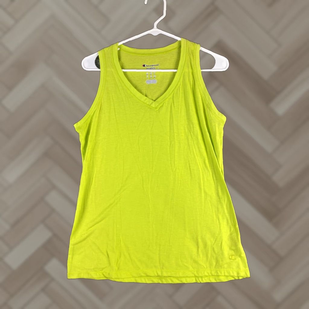 Champion Champion Women's Sweet Green Racerback Athleticwear Tank Top Size S / 35-27 Size S / US 4 / IT 40 - 1 Thumbnail