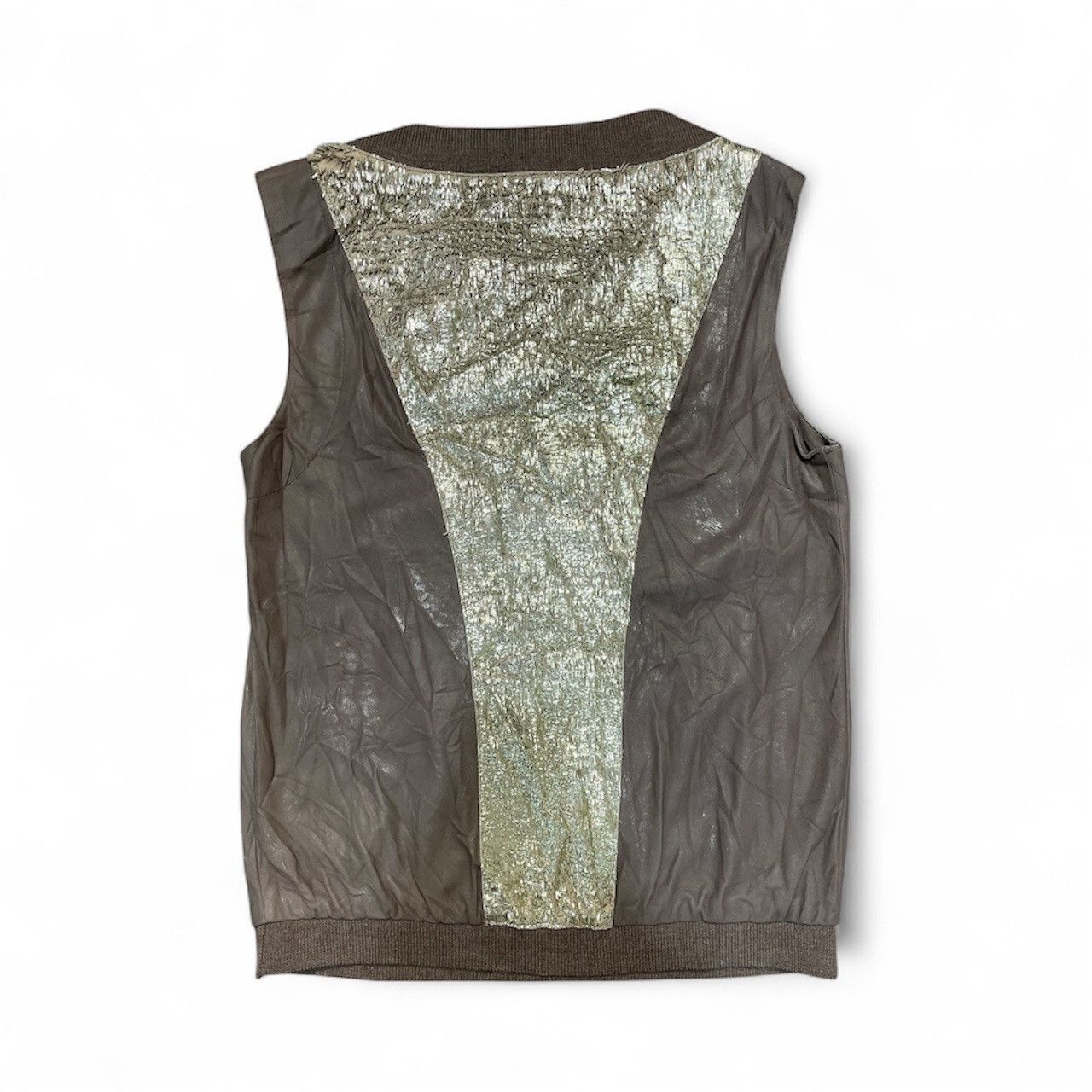 Drome Drome Pelle Leather Cuir Vest Size S / US 4 / IT 40 - 2 Thumbnail