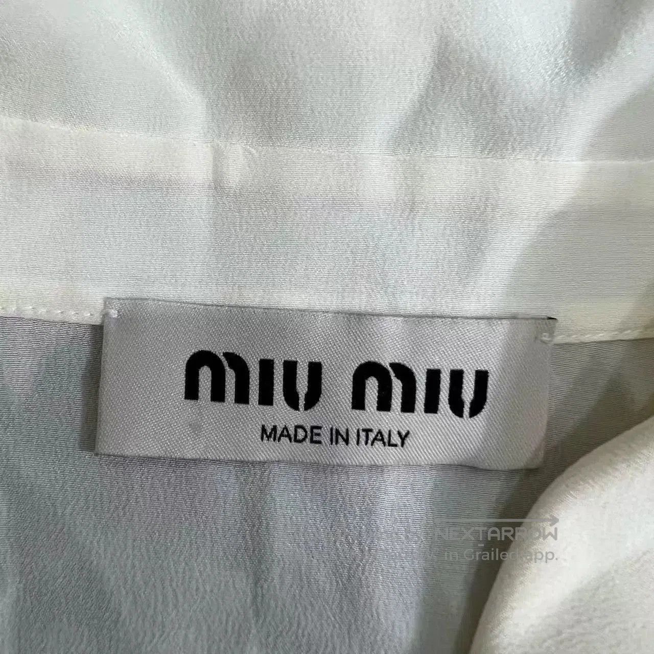 Miu Miu Miu Miu Women's Shirt Size 40. Size S / US 4 / IT 40 - 3 Thumbnail