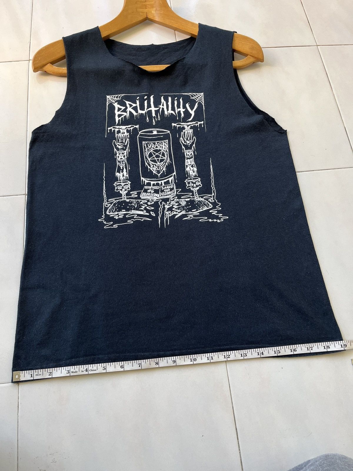 Thrasher Vintage Thrasher Brutality y2k Size US S / EU 44-46 / 1 - 11 Thumbnail