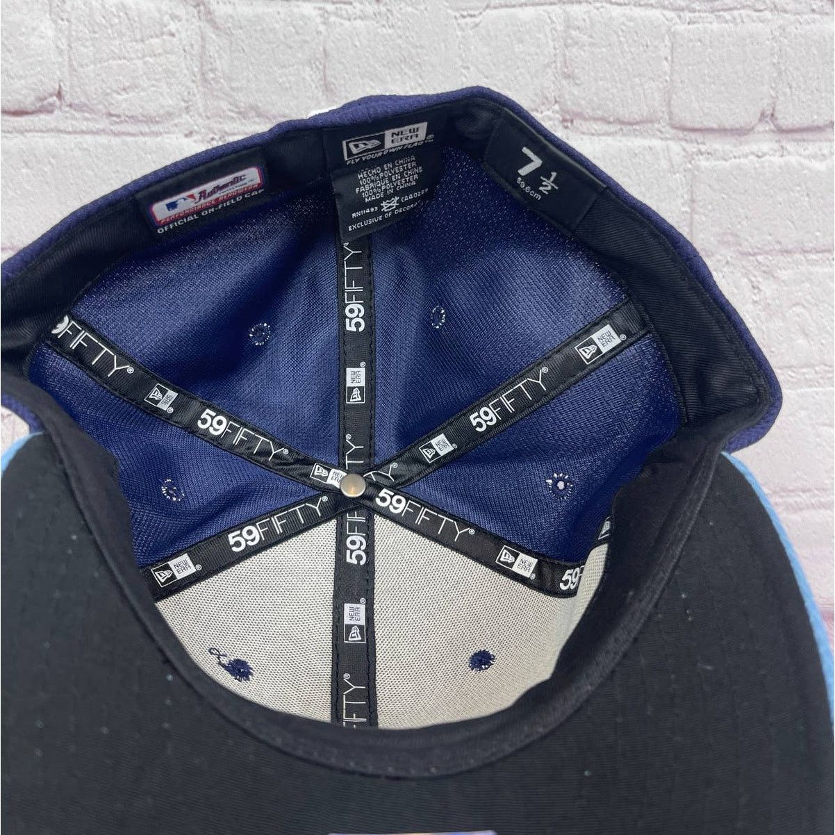 New Era New Era 59Fifty MLB Diamond Tampa Bay Rays Cap Size 7 1/2 Size ONE SIZE - 7 Thumbnail