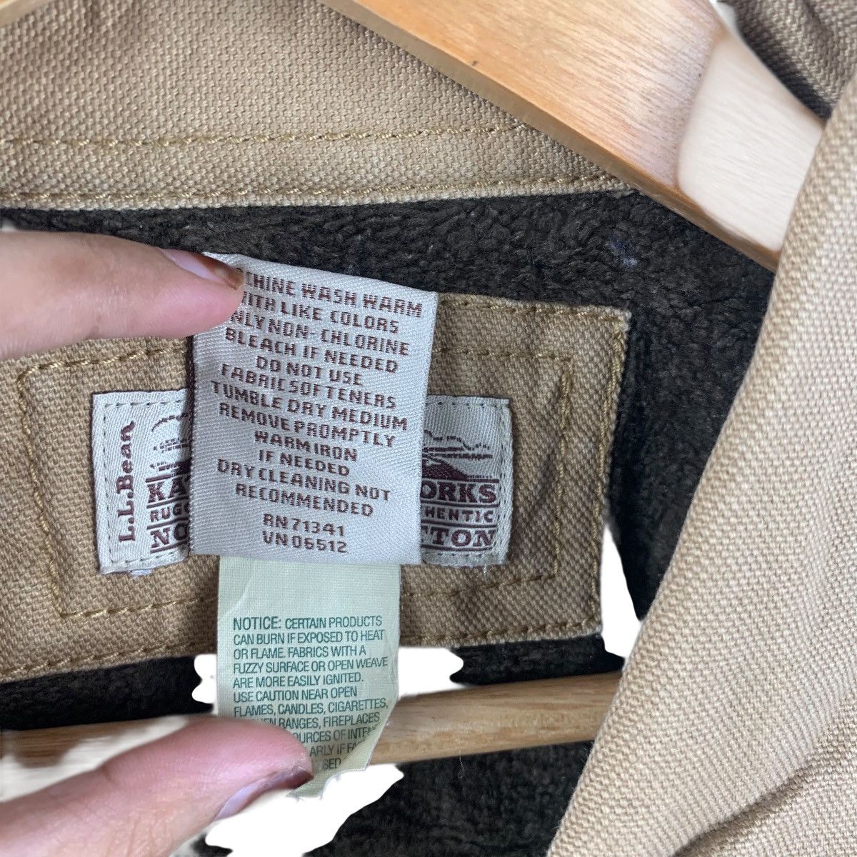 L.L. Bean Vintage L.L. BEAN KATAHDIN IRON WORKS Rugged Jacket Nor Size US XXL / EU 58 / 5 - 7 Thumbnail