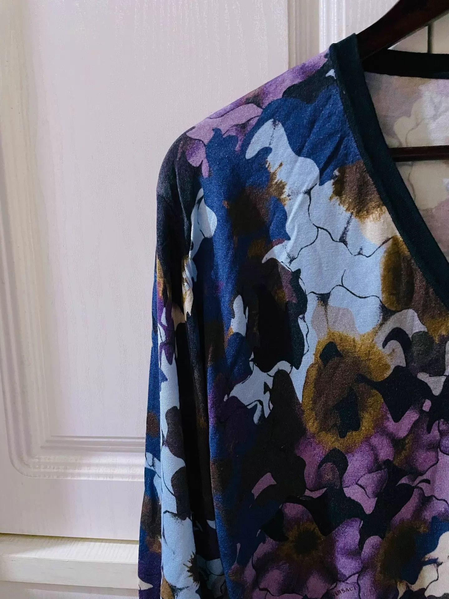 Versace Versace Runway Floral All-Over Print Long Sleeve Size US M / EU 48-50 / 2 - 4 Thumbnail