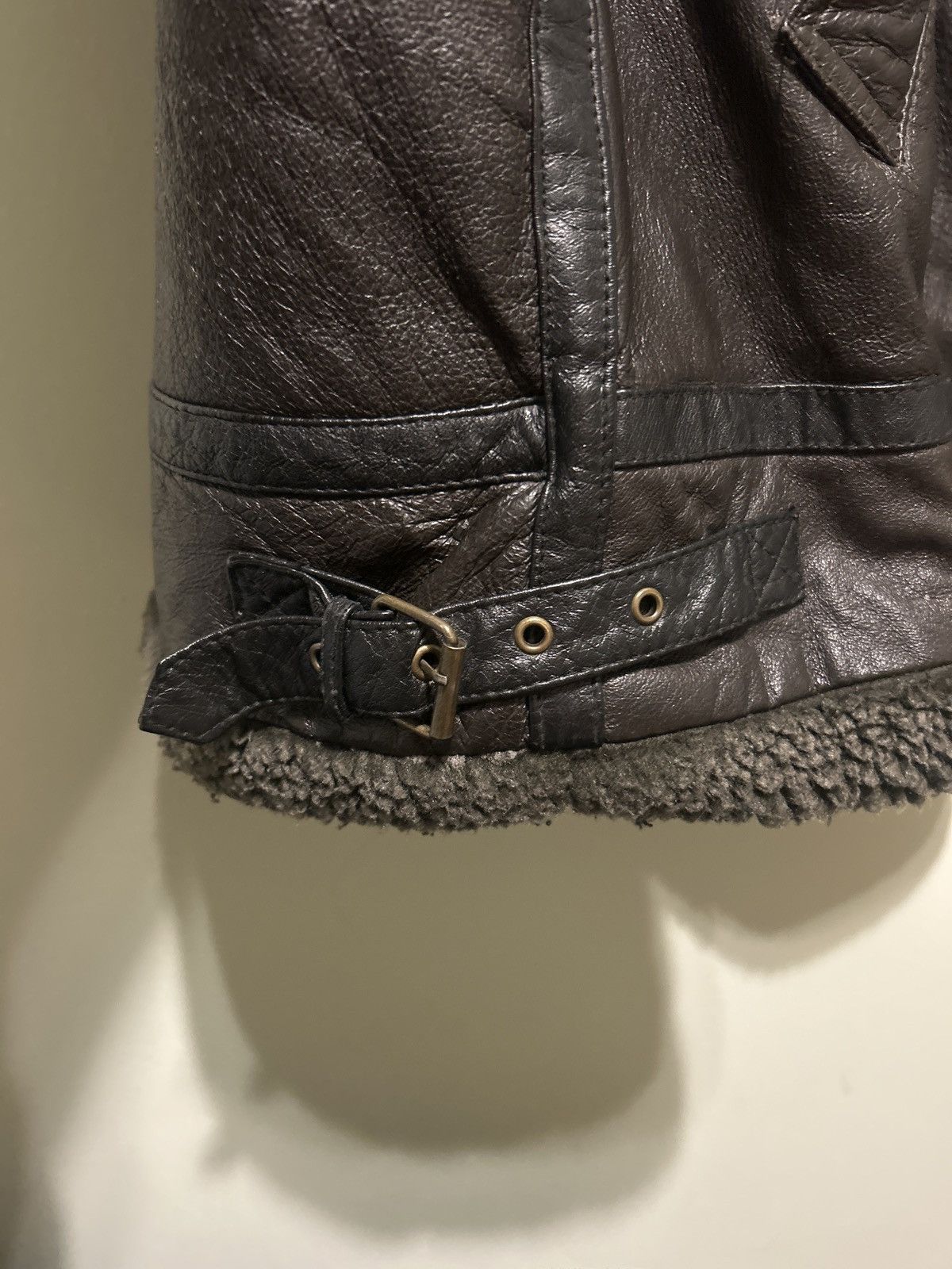 Other Vintage Leather Aviator Jacket Size US XL / EU 56 / 4 - 7 Thumbnail