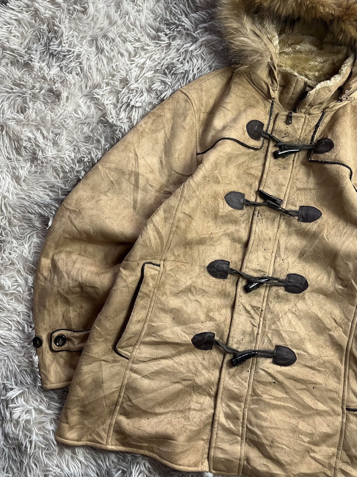 Vintage Vintage m.f. editorial coat jacket Size US L / EU 52-54 / 3 - 3 Thumbnail