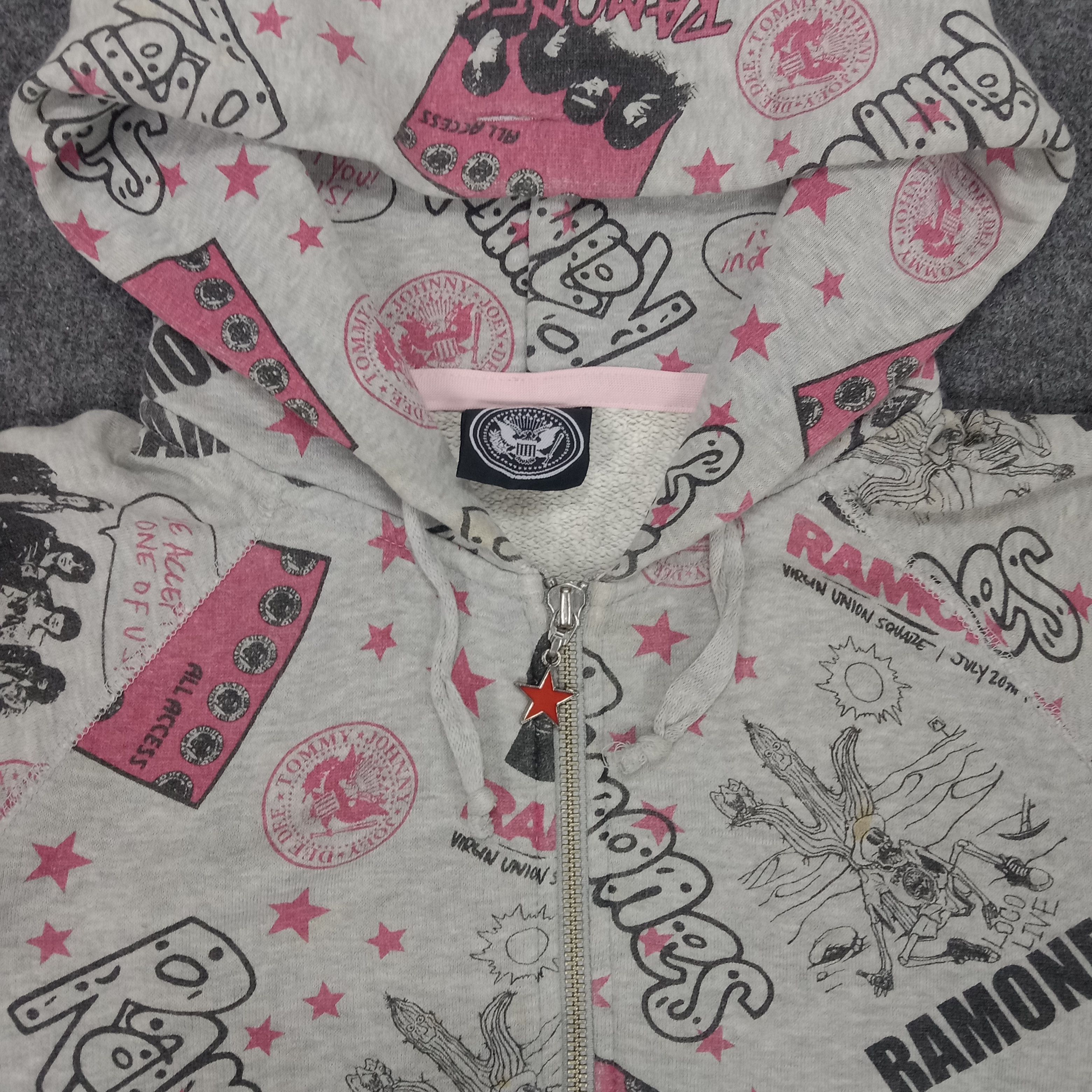 Band Tees Hysteric Glamour X Ramones Japanese Brand Hoodies Size XS / US 0-2 / IT 36-38 - 3 Thumbnail