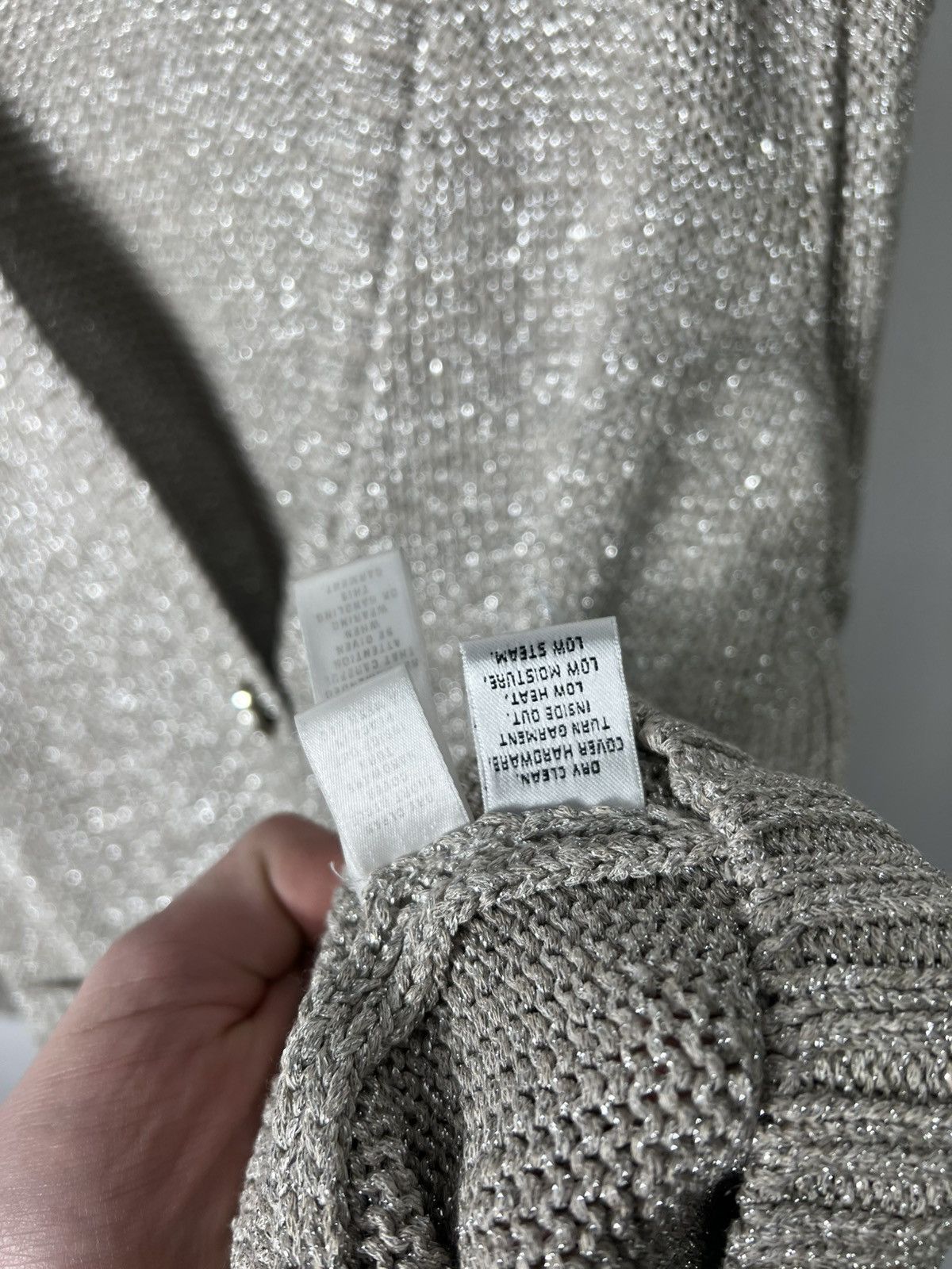 St. John Vintage luxury St. John Couture Cardigan With Rhinestone Size L / US 10 / IT 46 - 8 Thumbnail