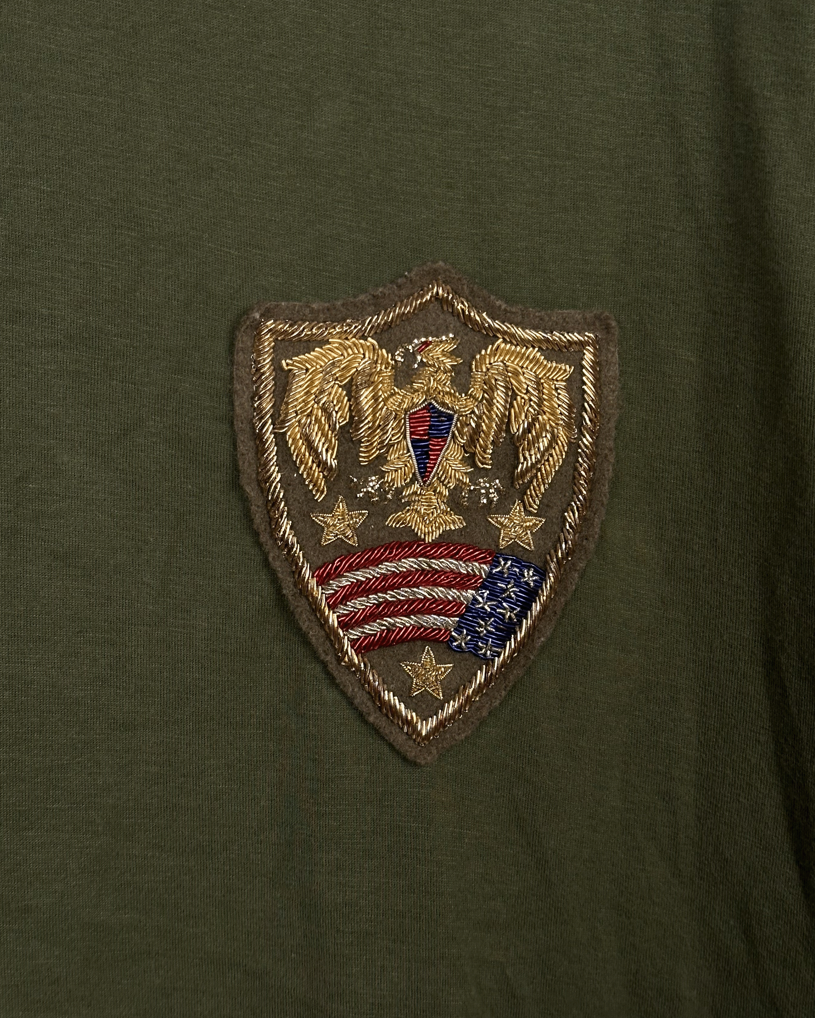 Balmain Balmain USA Flag Military Patch T-Shirt Size US XL / EU 56 / 4 - 4 Thumbnail