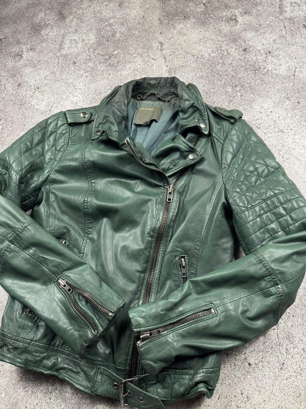 Japanese Brand 00s Japanese Y2k Biker Leather Belt Jacket If9was6 LGB Style Size M / US 6-8 / IT 42-44 - 5 Thumbnail