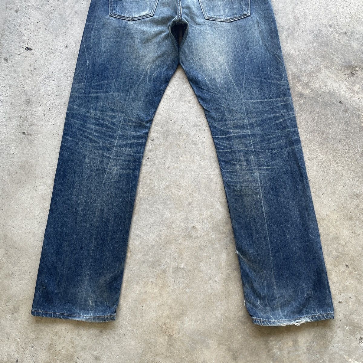 Edwin Vintage Edwin XV Rusty Jeans Distressed Faded Denim Pants Size US 32 / EU 48 - 10 Thumbnail