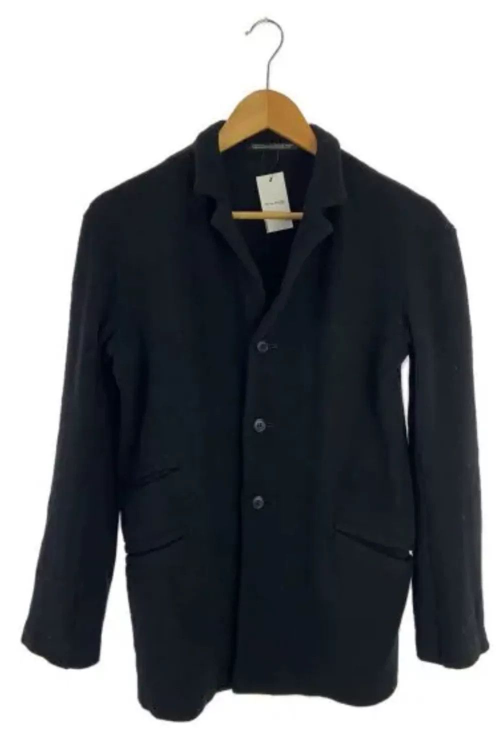 Yohji Yamamoto Y's Yohji Yamamoto Black Wool Jacket Size US L / EU 52-54 / 3 - 1 Thumbnail