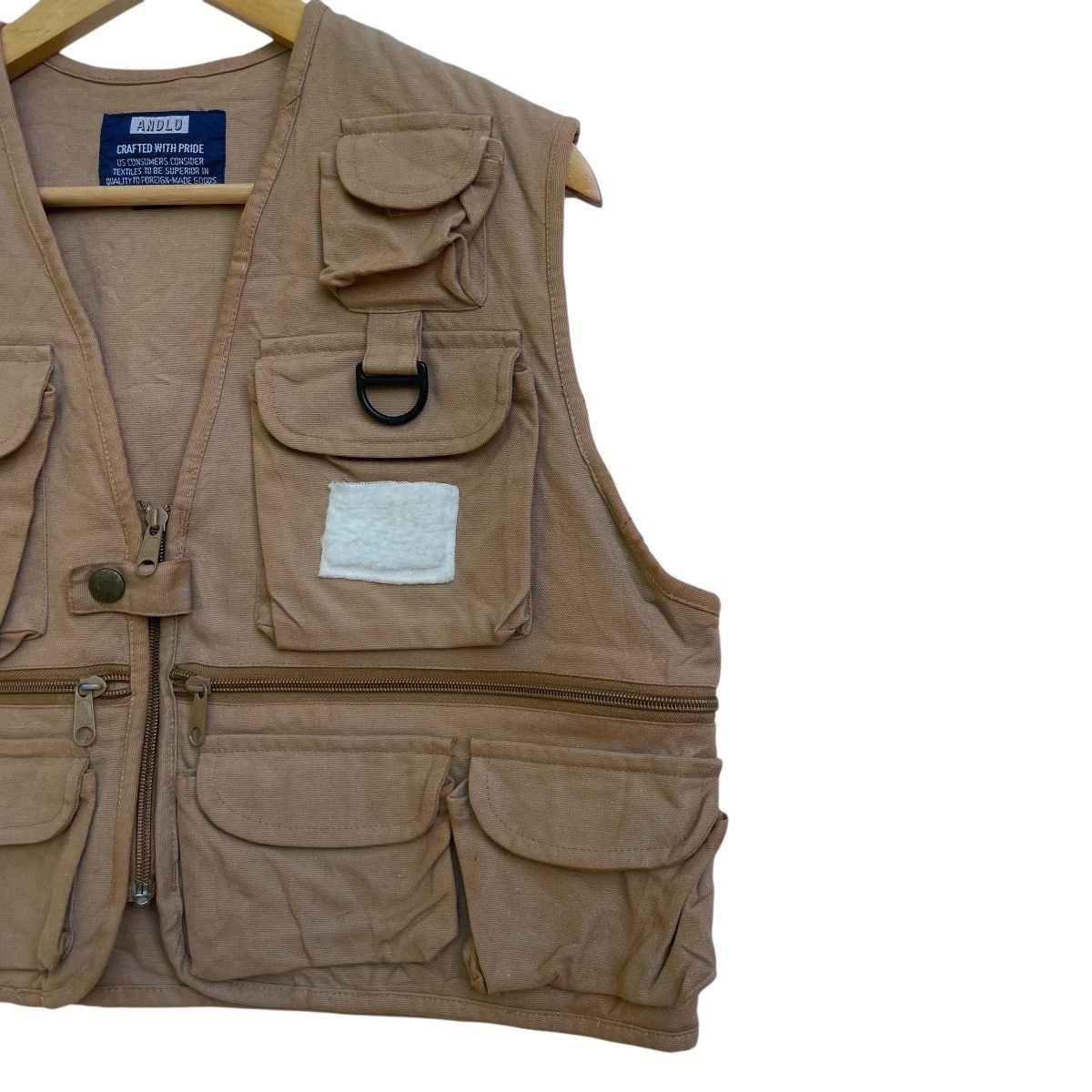 Hunter 💥Vintage Andlo Tactical Combat Fishing Vest Jacket Size US L / EU 52-54 / 3 - 5 Thumbnail