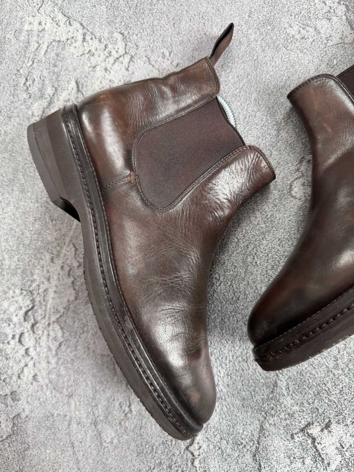 Santoni Santoni Women’s Brown Leather Chelsea Boots – Size EU 38 Size US 8 / IT 38 - 5 Thumbnail