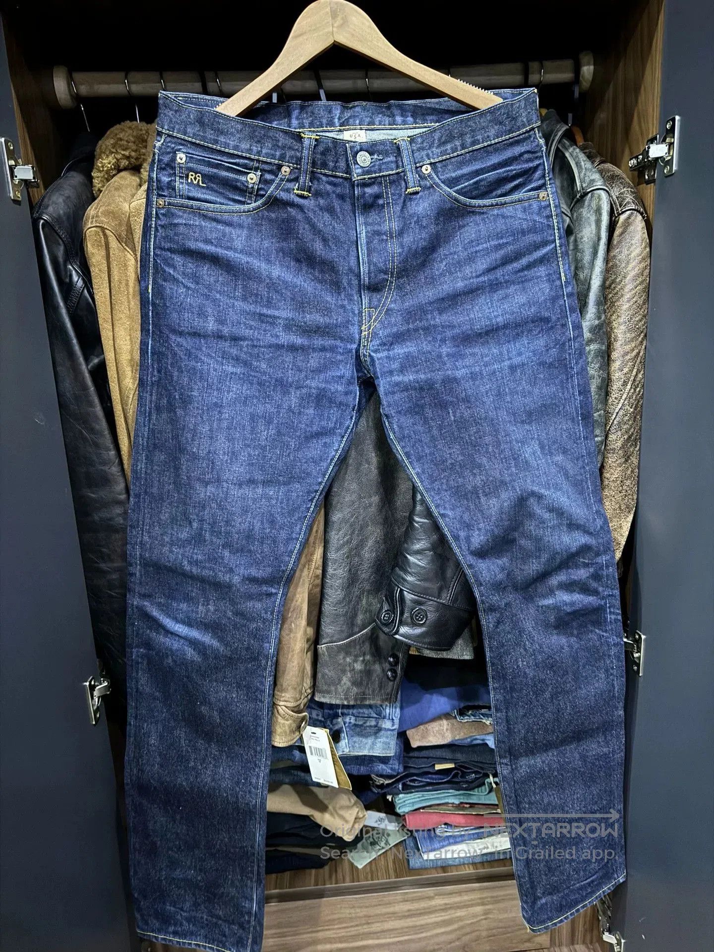 RRL Ralph Lauren RRL 2015 Vintage Denim Jeans. Size US 27 - 1 Thumbnail
