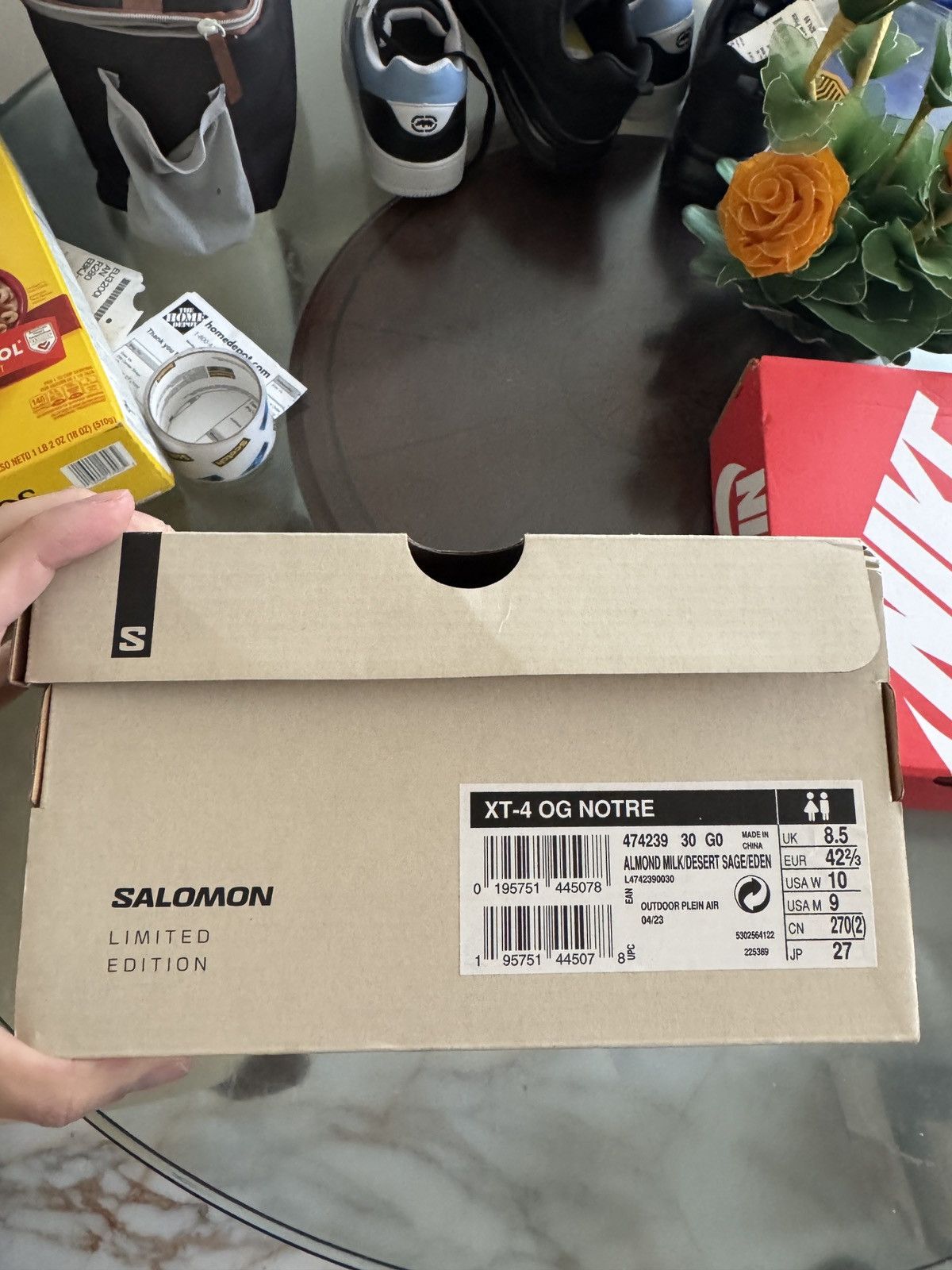Designer × Salomon Salomon XT-4 OG Notre Size US 9 / EU 42 - 6 Thumbnail