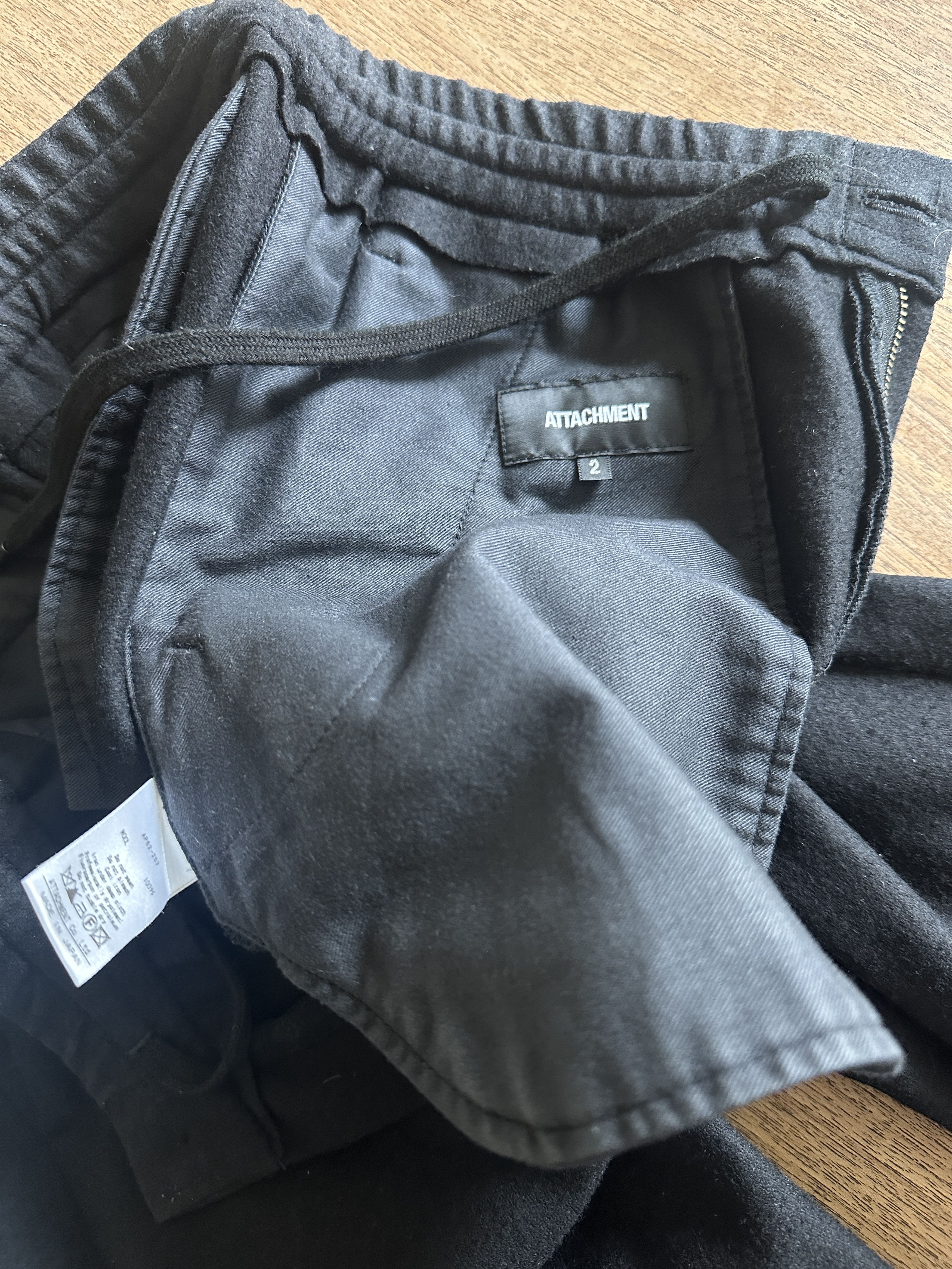 Attachment ATTACHMENT - S - Black wool pants Size US 30 / EU 46 - 4 Thumbnail