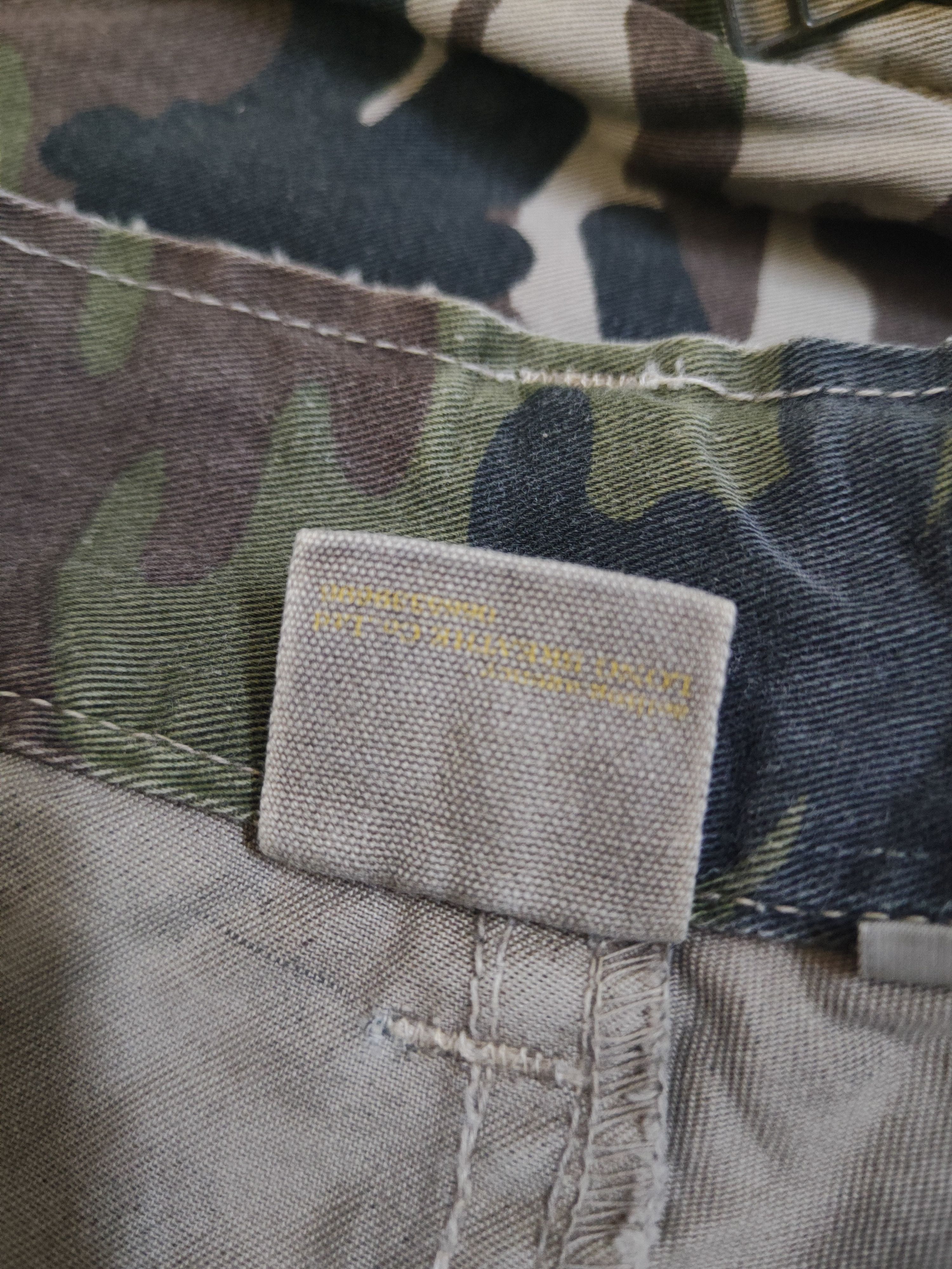 Japanese Brand DL Over Whelm Camouflage Multipocket Cargo Pants #46-002 Size US 32 / EU 48 - 13 Thumbnail