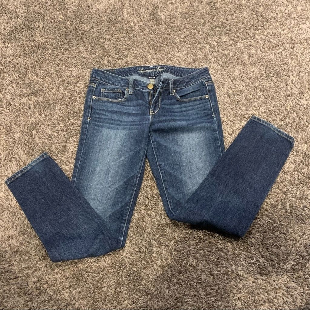 American Eagle Outfitters Women’s American Eagle Skinny Stretch Jeans Size 27" / US 4 / IT 40 - 8 Thumbnail