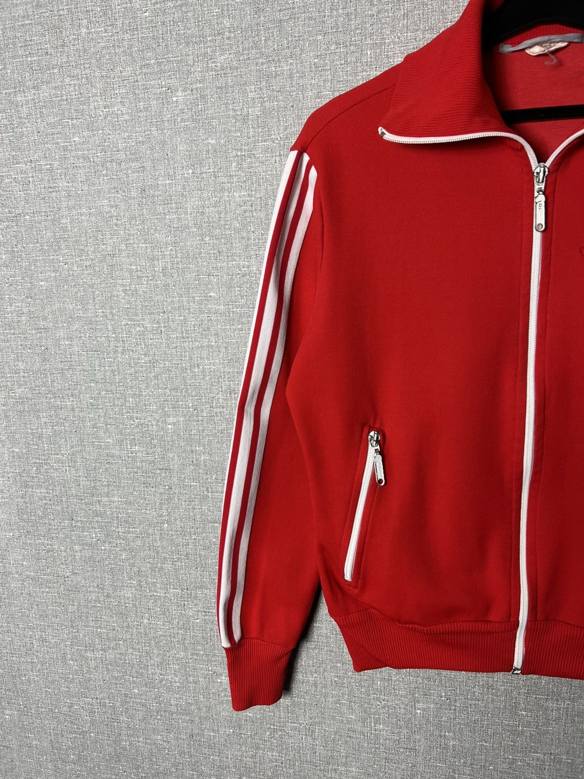 Adidas Vintage Adidas Made Yugoslavia Turtleneck Track Top Jacket Size L / US 10 / IT 46 - 9 Thumbnail