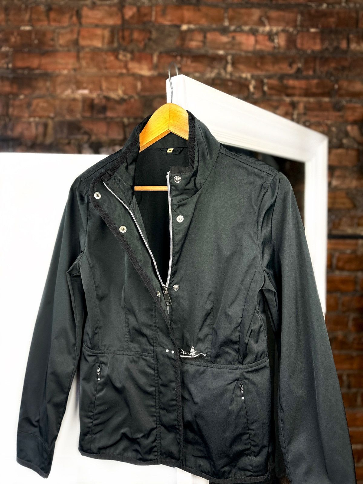 Fay Luxury Women’s Jacket Lampo Fay Full Zip Black RRP - 600$ Size M / US 6-8 / IT 42-44 - 1 Thumbnail