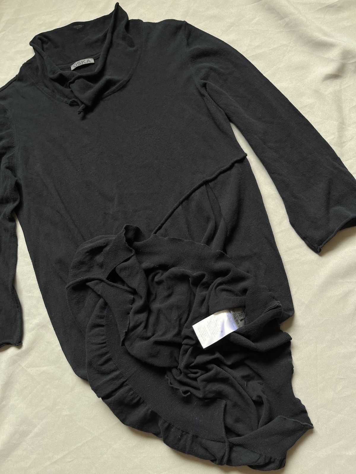 OSKA OSKA Long Avant Garde Sweat Dress Size L / US 10 / IT 46 - 6 Thumbnail