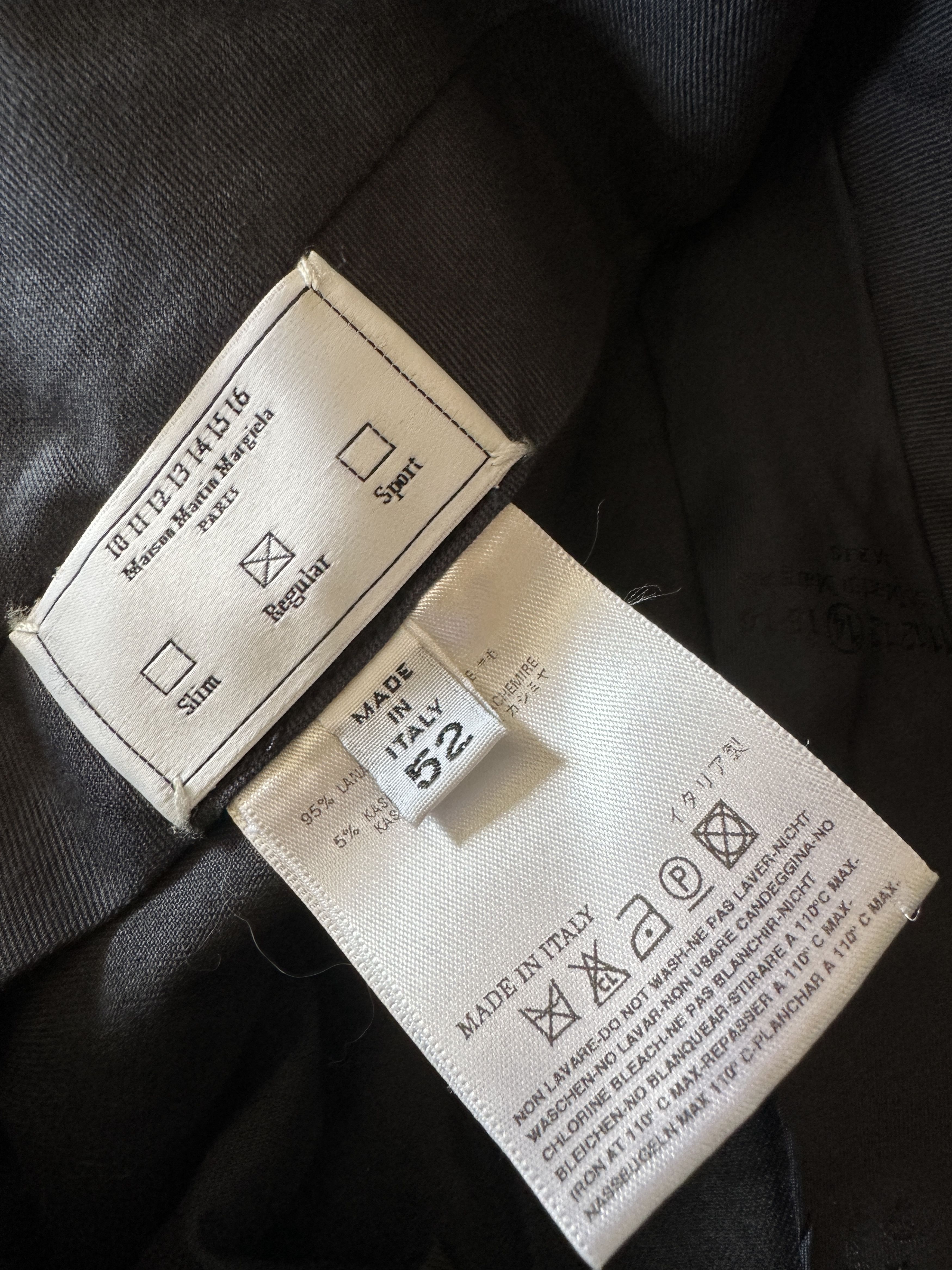 Maison Margiela Maison Margiela Straight Leg Trousers Size US 36 / EU 52 - 5 Thumbnail