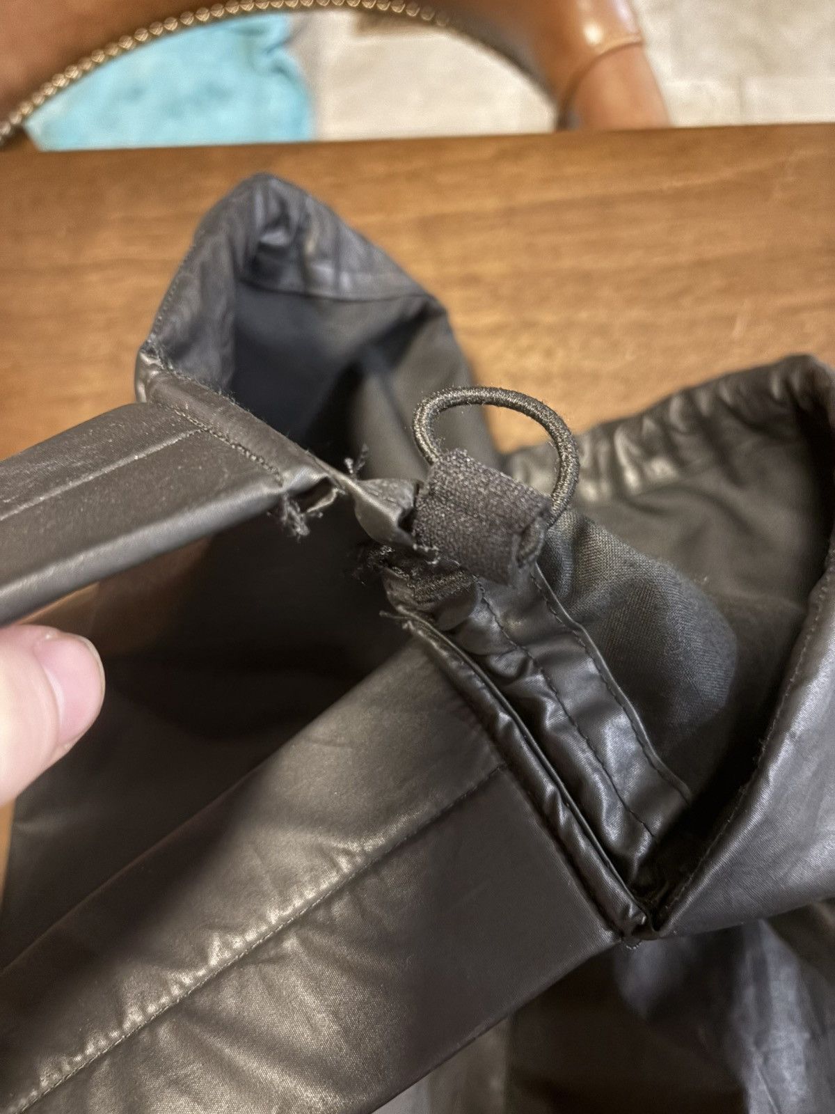 Gap × Yeezy Yeezy Gap/Wyoming Sample Coated nylon Black Synch Bag Size ONE SIZE - 4 Thumbnail