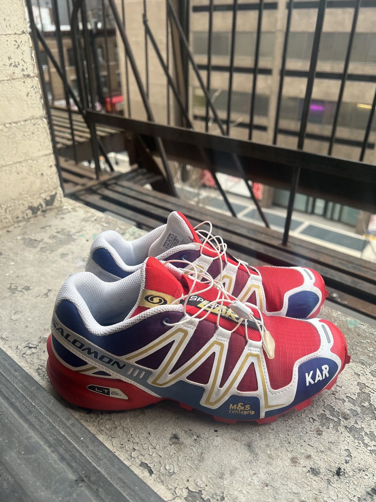Salomon Salomon Speedcross 3 Kar L’Art de L’Automobile Porsche 911 Size US 9 / IT 39 - 1 Thumbnail
