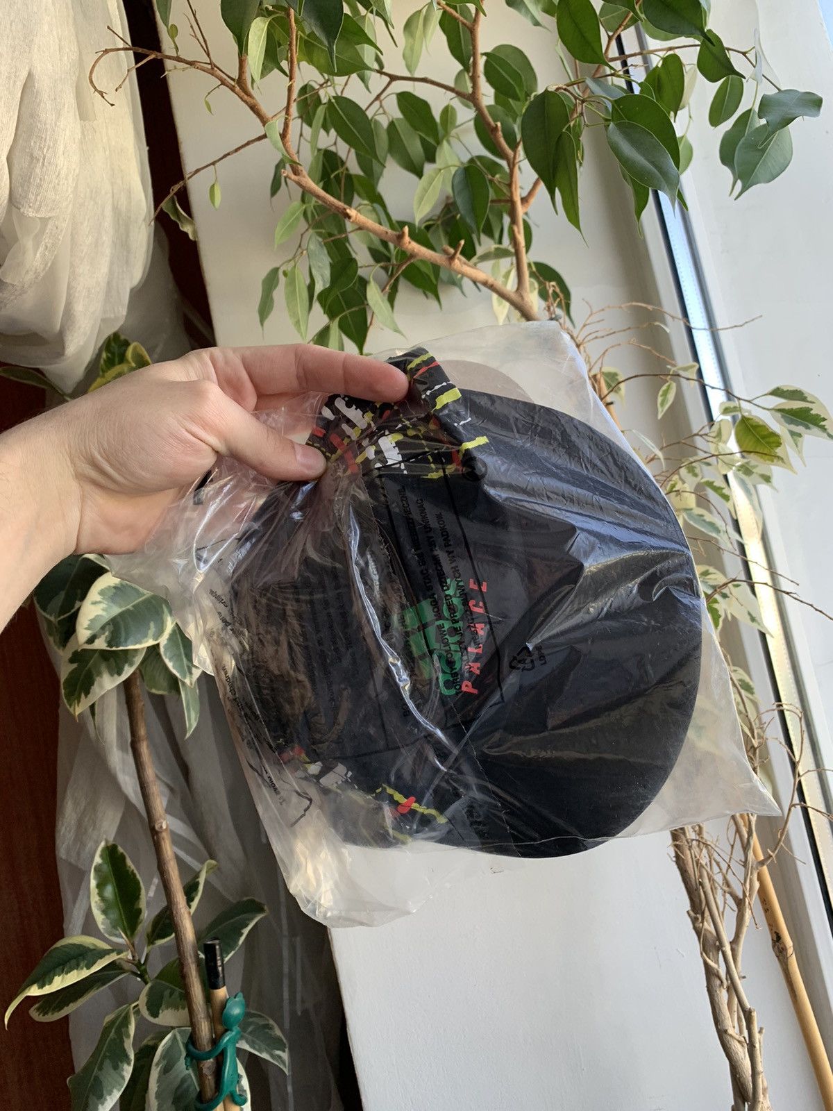 Adidas × Palace Adidas Palace Running Cap Hat "Black Multicolor" Size ONE SIZE - 7 Thumbnail