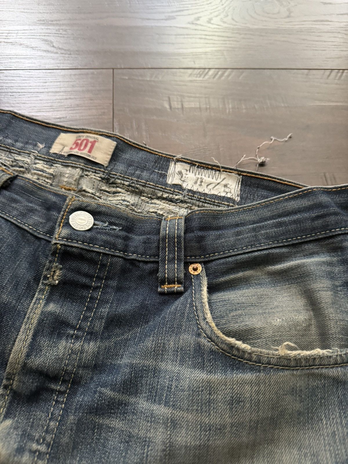 Ends Repair Ends Repair Distressed Denim Size US 34 / EU 50 - 5 Thumbnail
