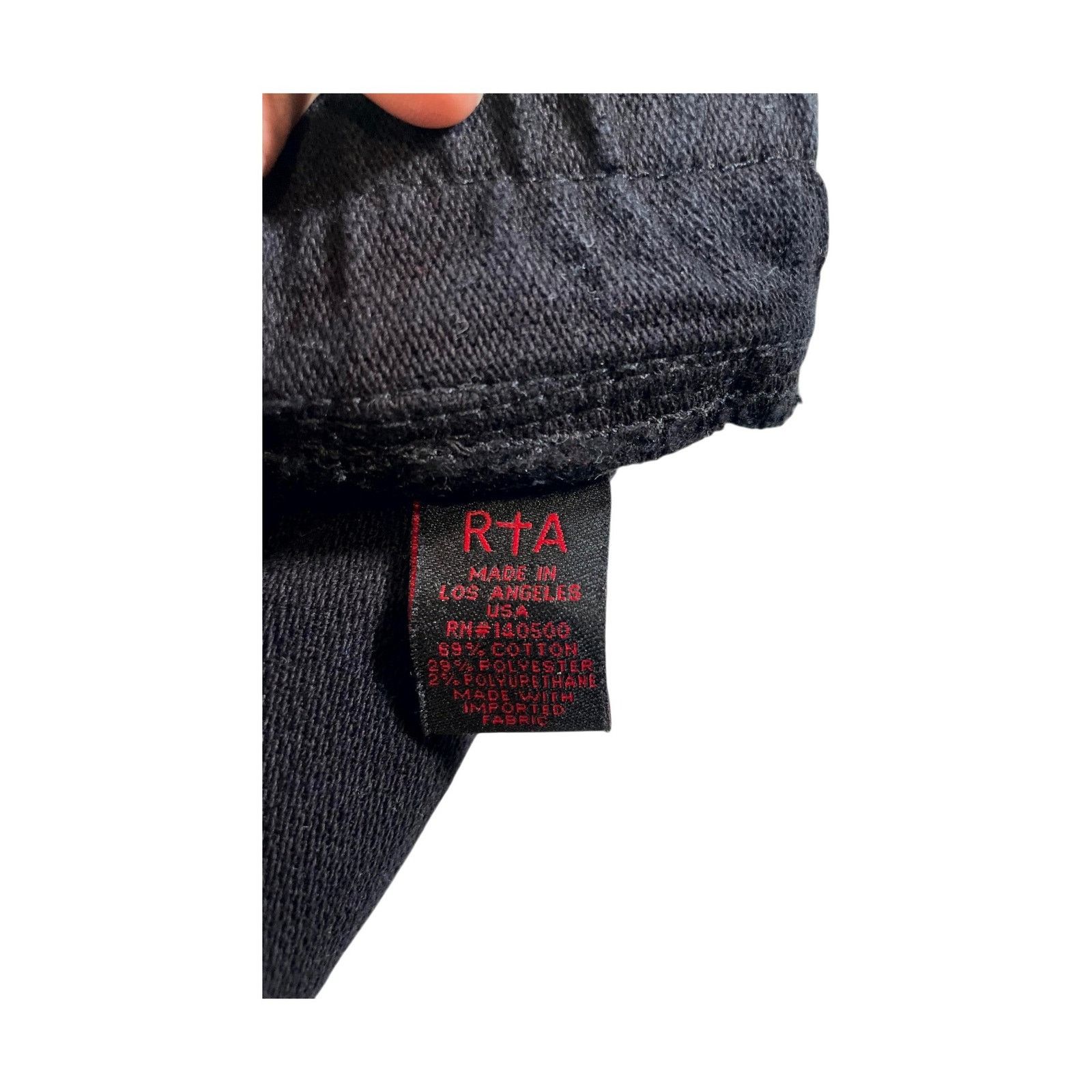 Rta RTA Black Cargo Pants Size US 31 - 4 Thumbnail