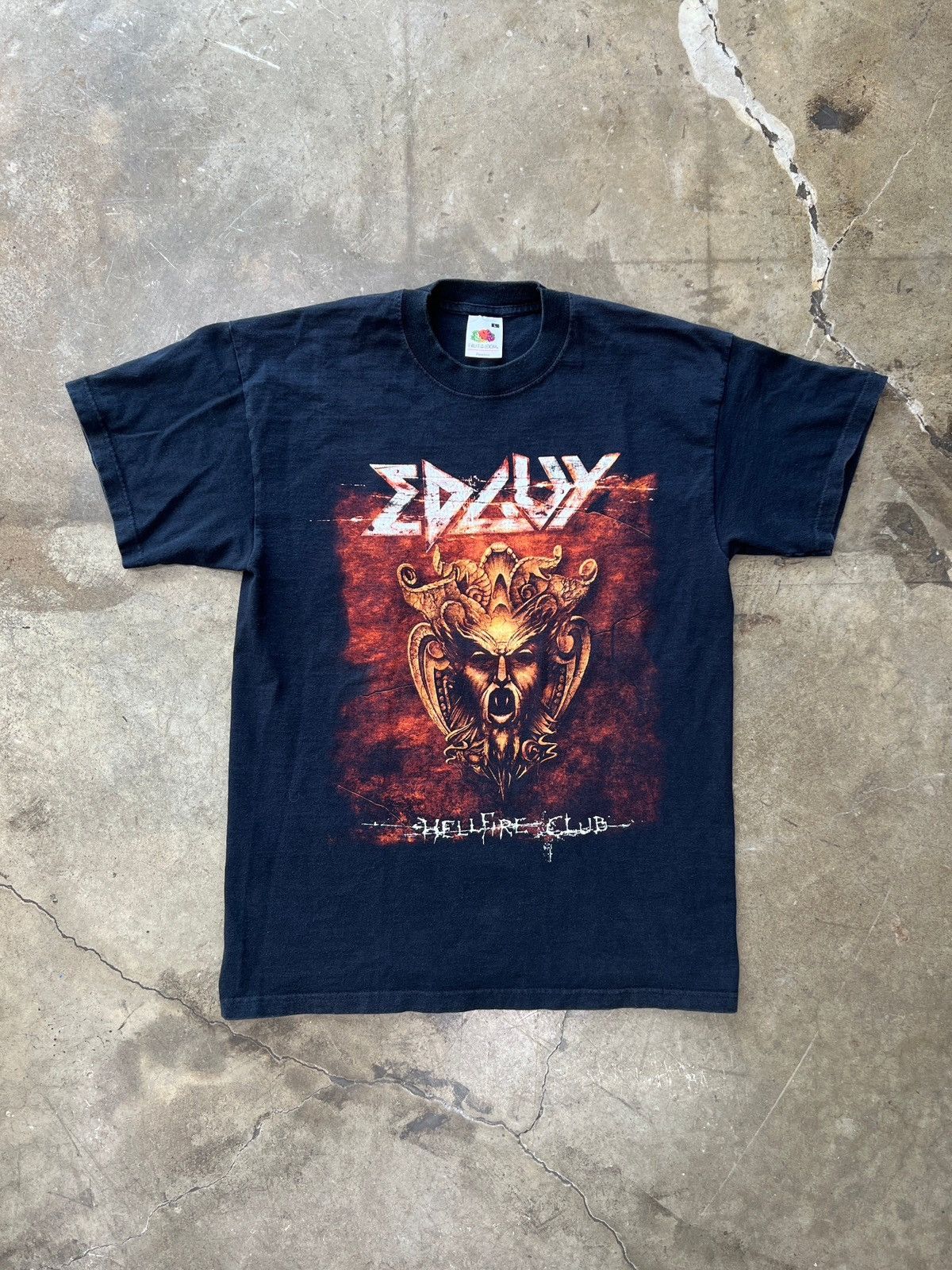 Band Tees × Vintage Vintage 2004 Edguy World Wide Hellfire Club Tour Tee Large Size US L / EU 52-54 / 3 - 2 Thumbnail